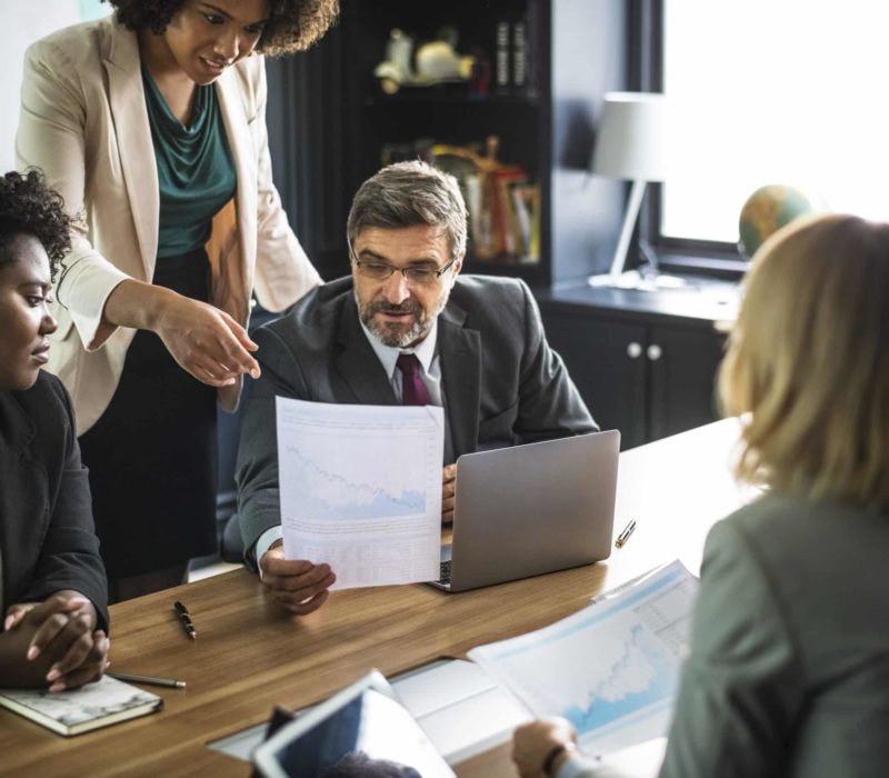 Business people in a meeting